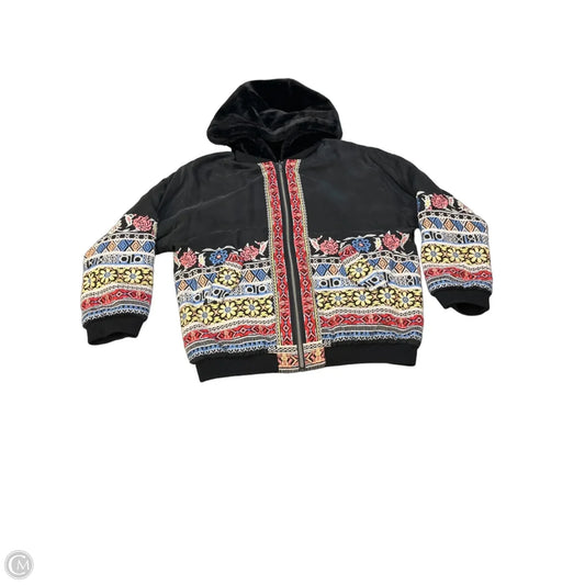 Jacket Designer By Johnny Was In Multi-colored, Size: Xs