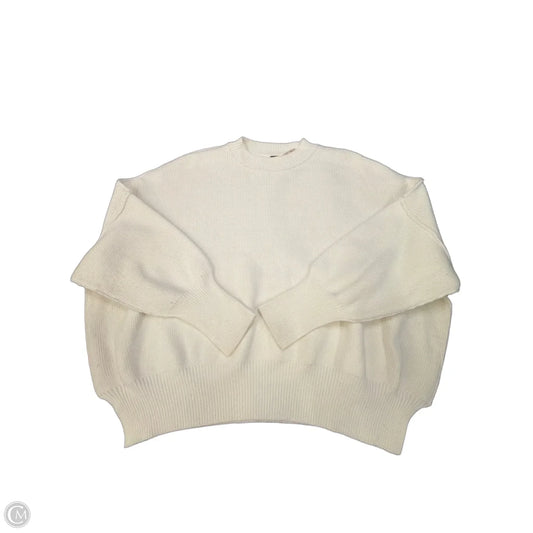 Sweater By Free People In White, Size: Xs