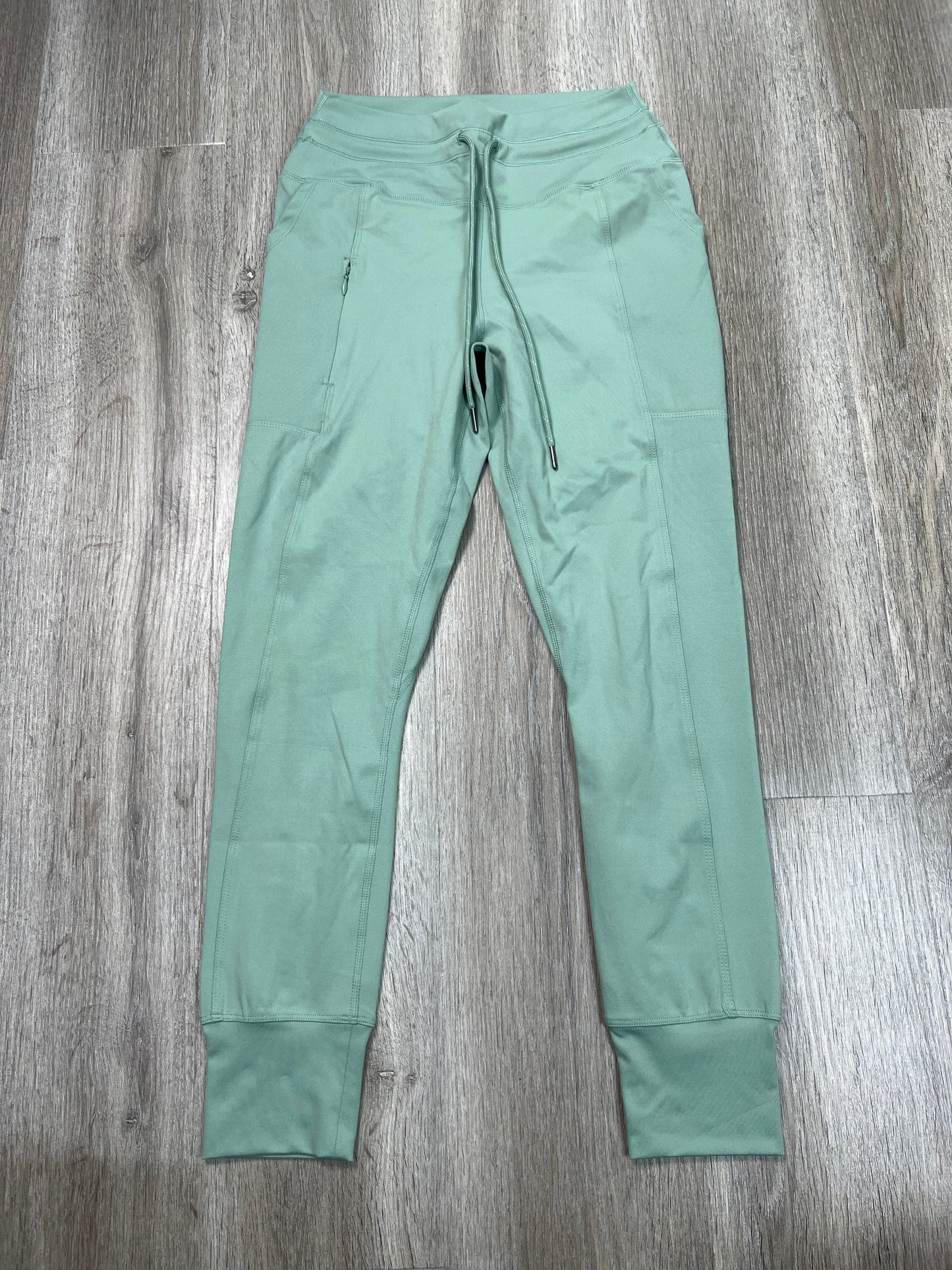 Athletic Pants By 90 Degrees By Reflex In Green, Size: M