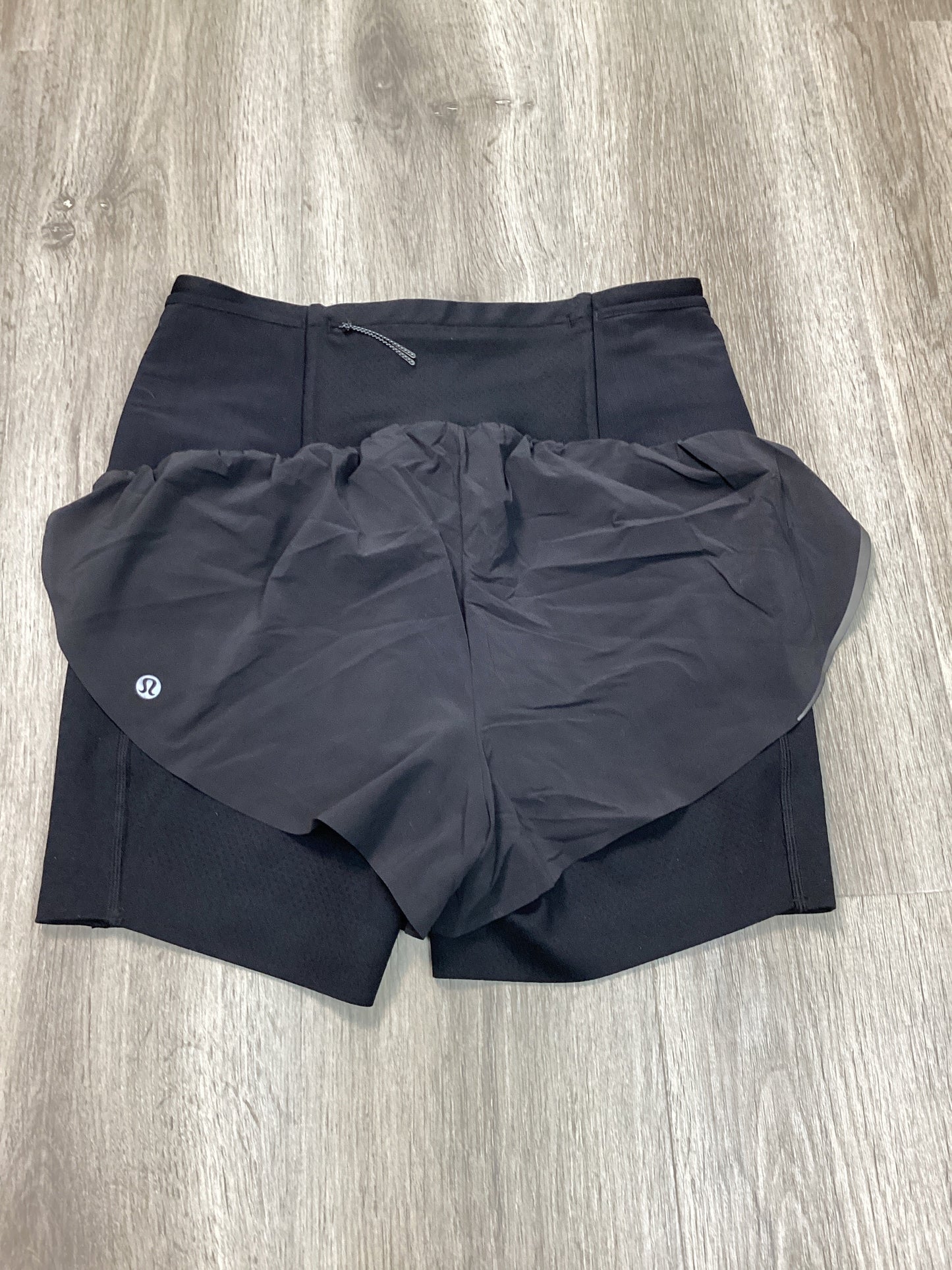 Athletic Shorts By Lululemon In Black, Size: M