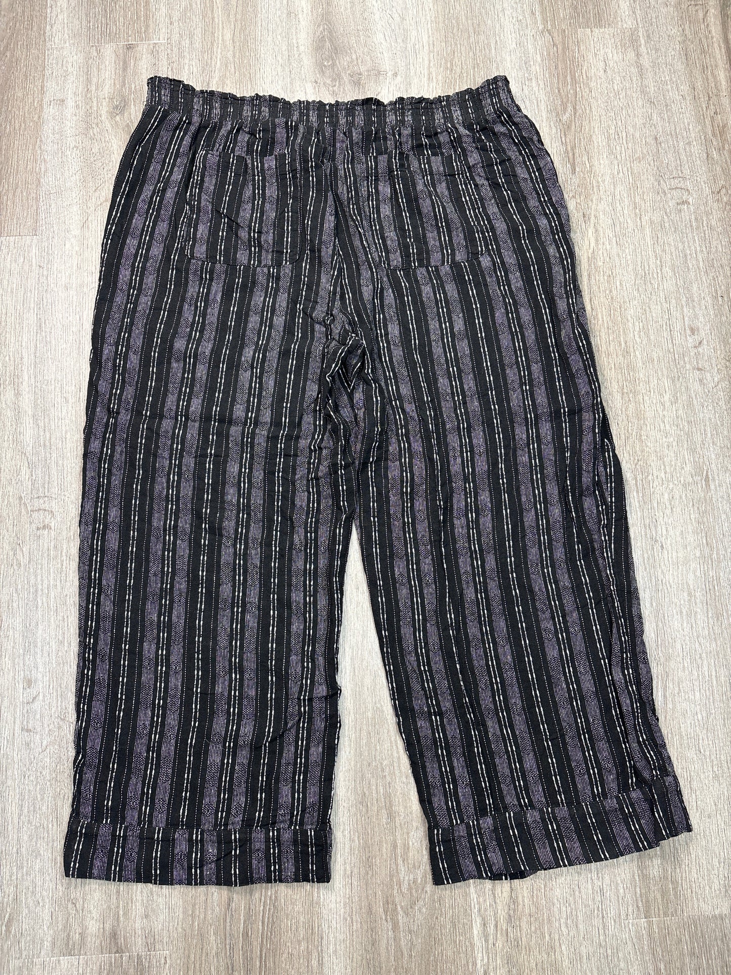 Pants Other By Time And Tru In Black, Size: 3x