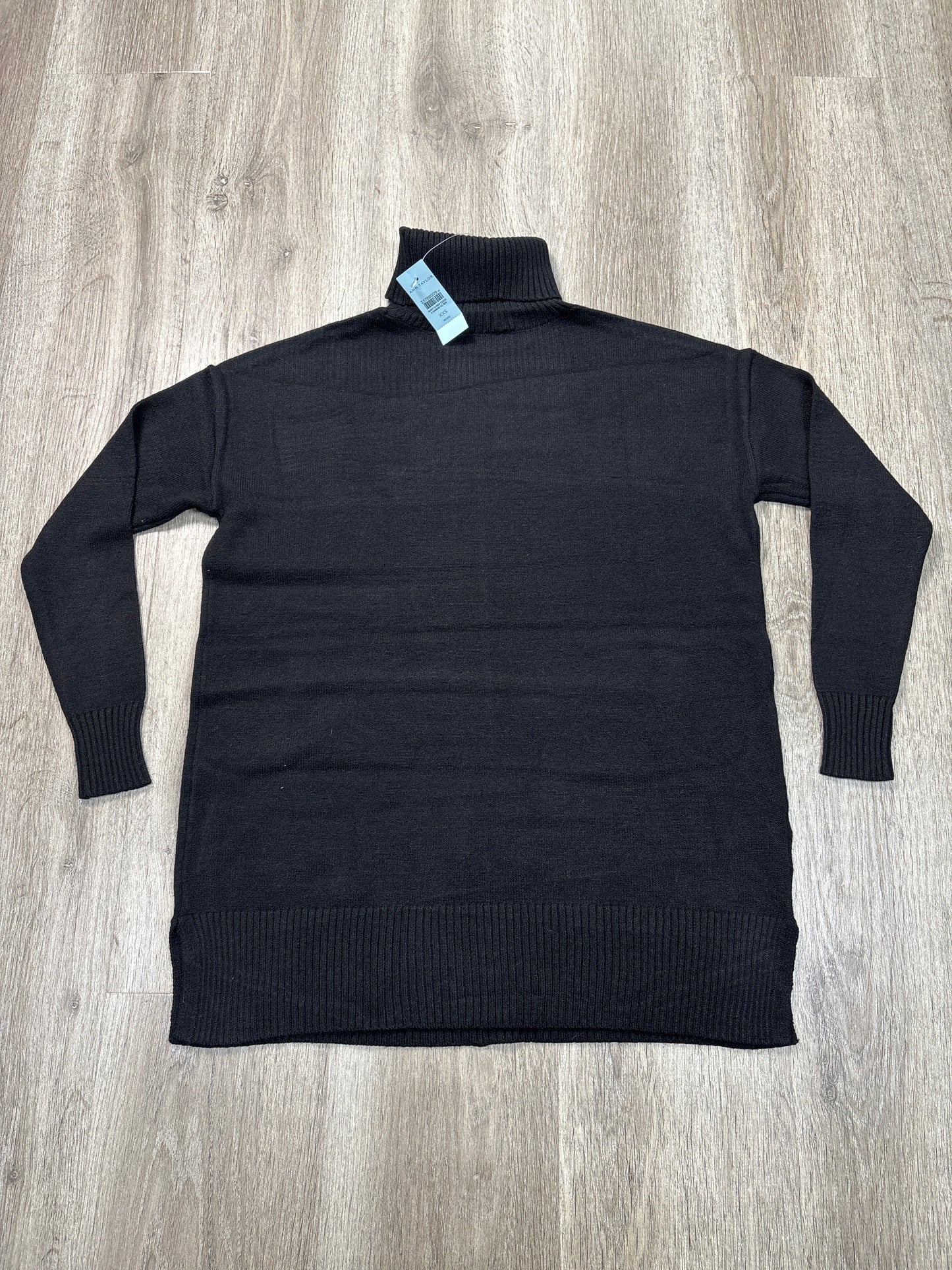 Top Long Sleeve By Ann Taylor In Black, Size: Xxs