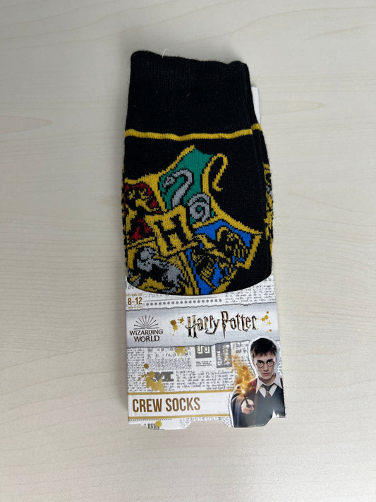 Socks By Harry Potter In Black, Size: 8