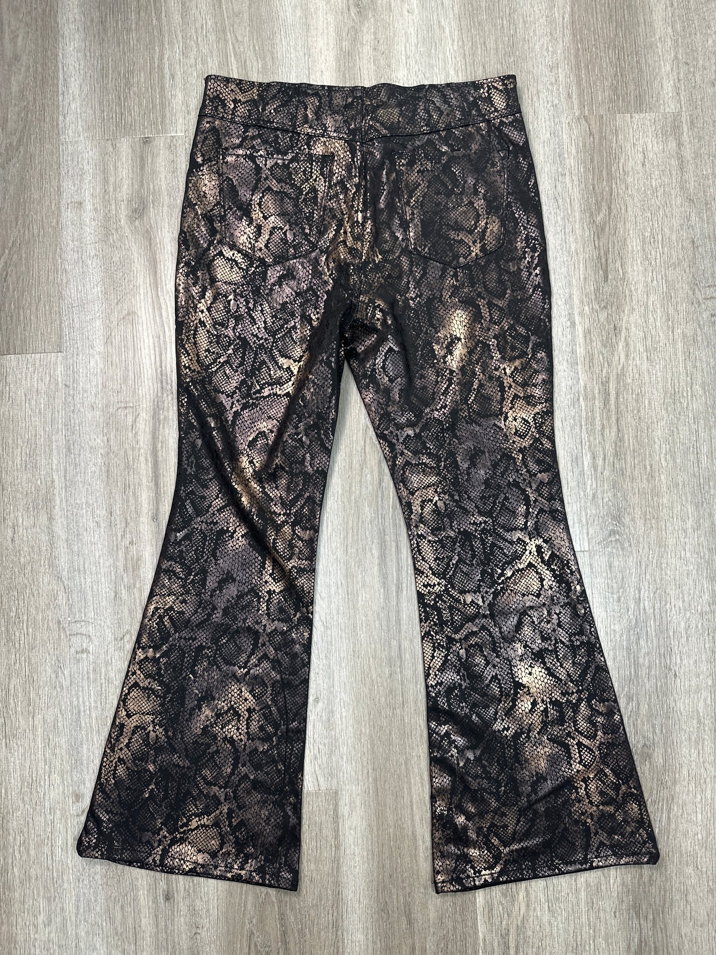 Pants Leggings By Jessica Simpson In Snakeskin Print, Size: Xl