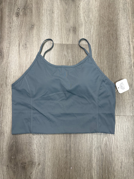 Athletic Bra By Mono B In Grey, Size: 1x