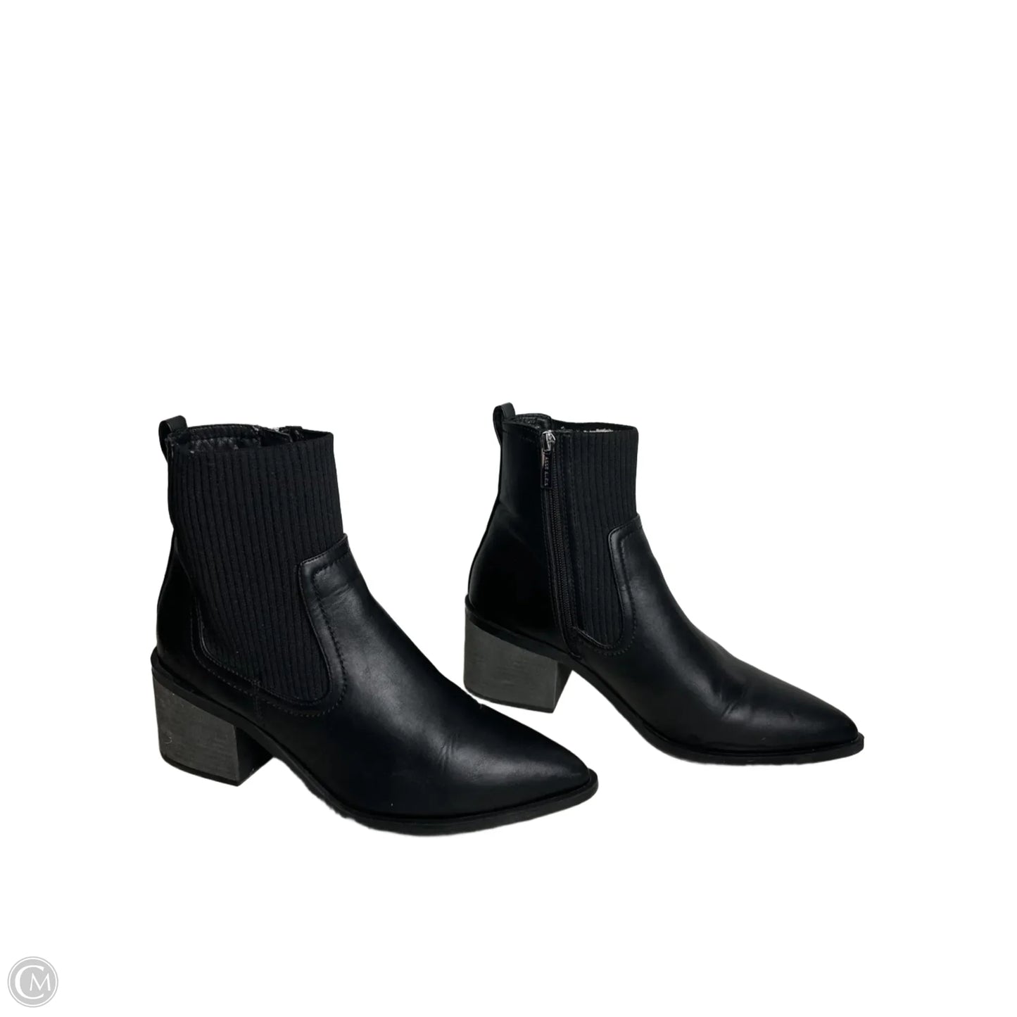 Boots Ankle Heels By Anne Klein In Black, Size: 10