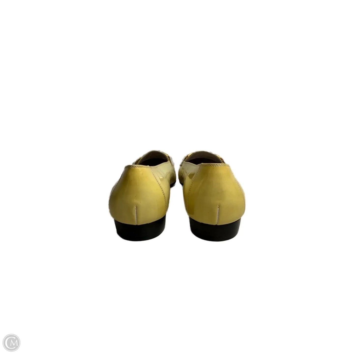 Shoes Designer By Ferragamo In Yellow, Size: 5