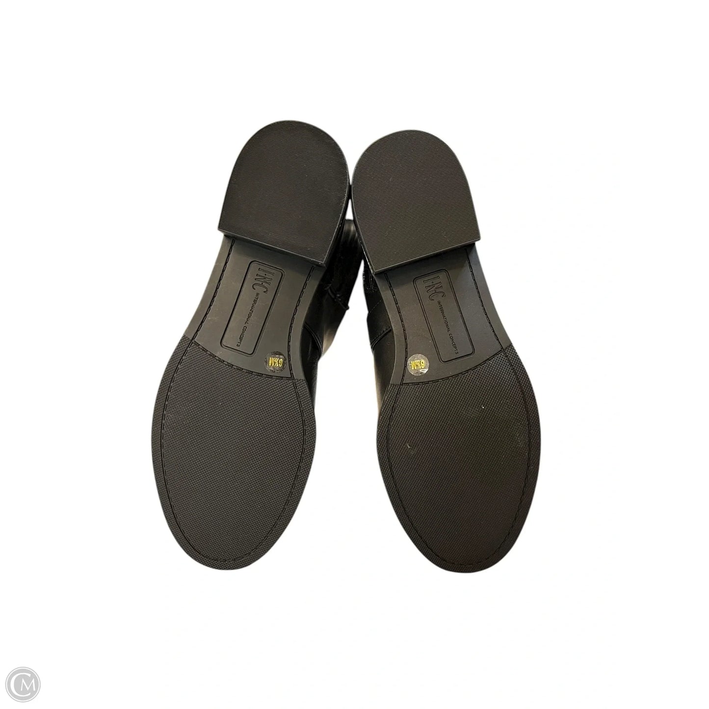 Boots Knee Flats By Inc In Black, Size: 6.5