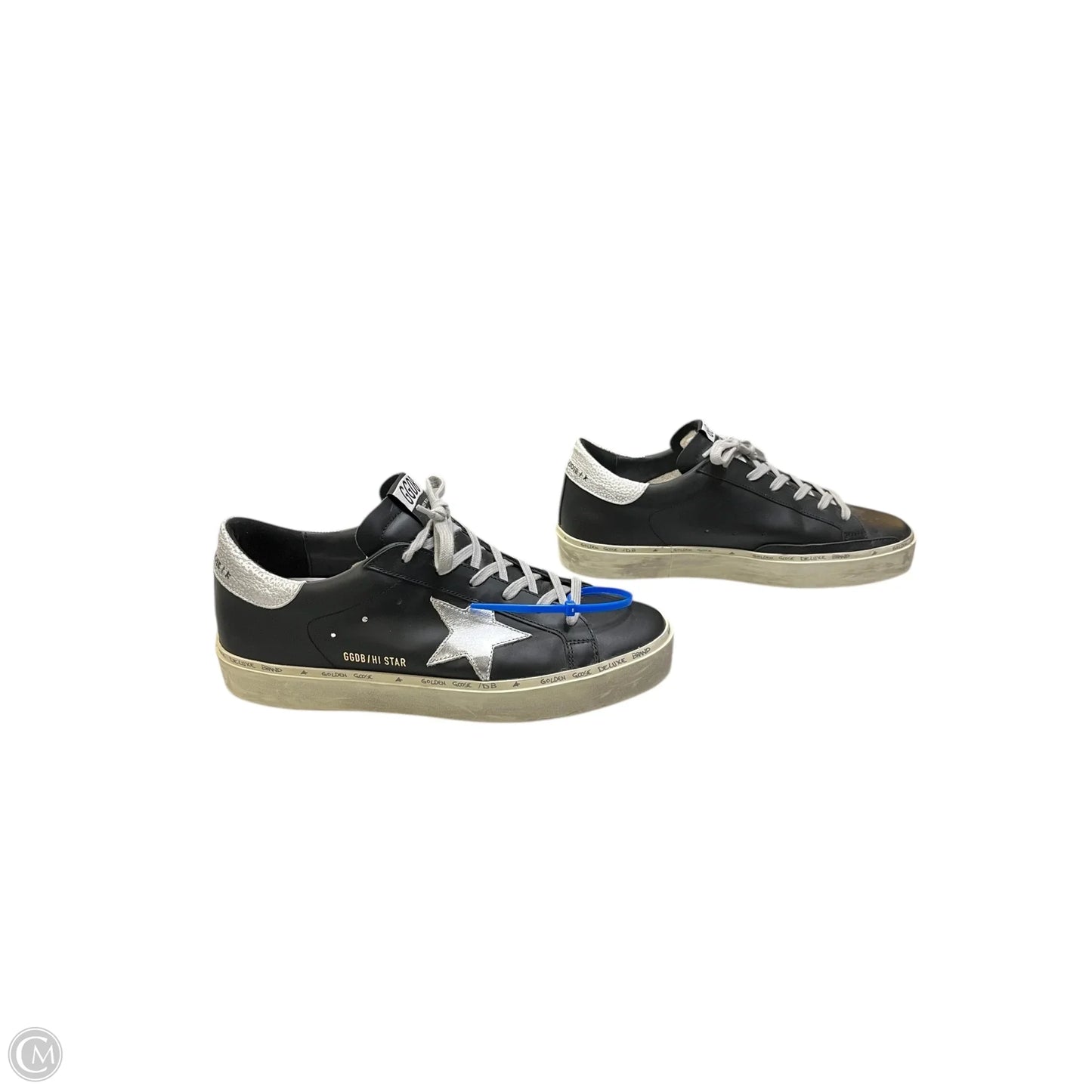 Shoes Luxury Designer By Golden Goose In Black, Size: 10