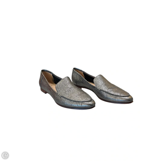 Shoes Designer By Kate Spade In Silver, Size: 8
