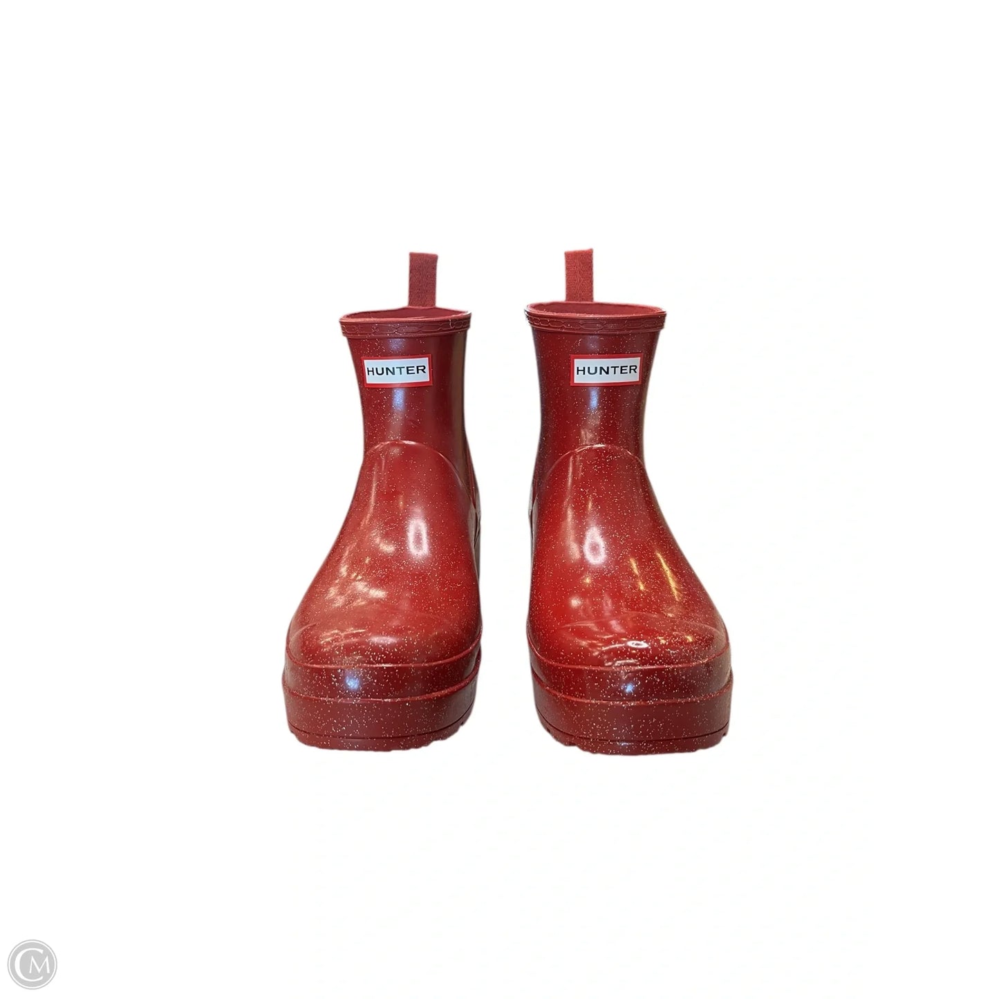 Boots Rain By Hunter In Red, Size: 11