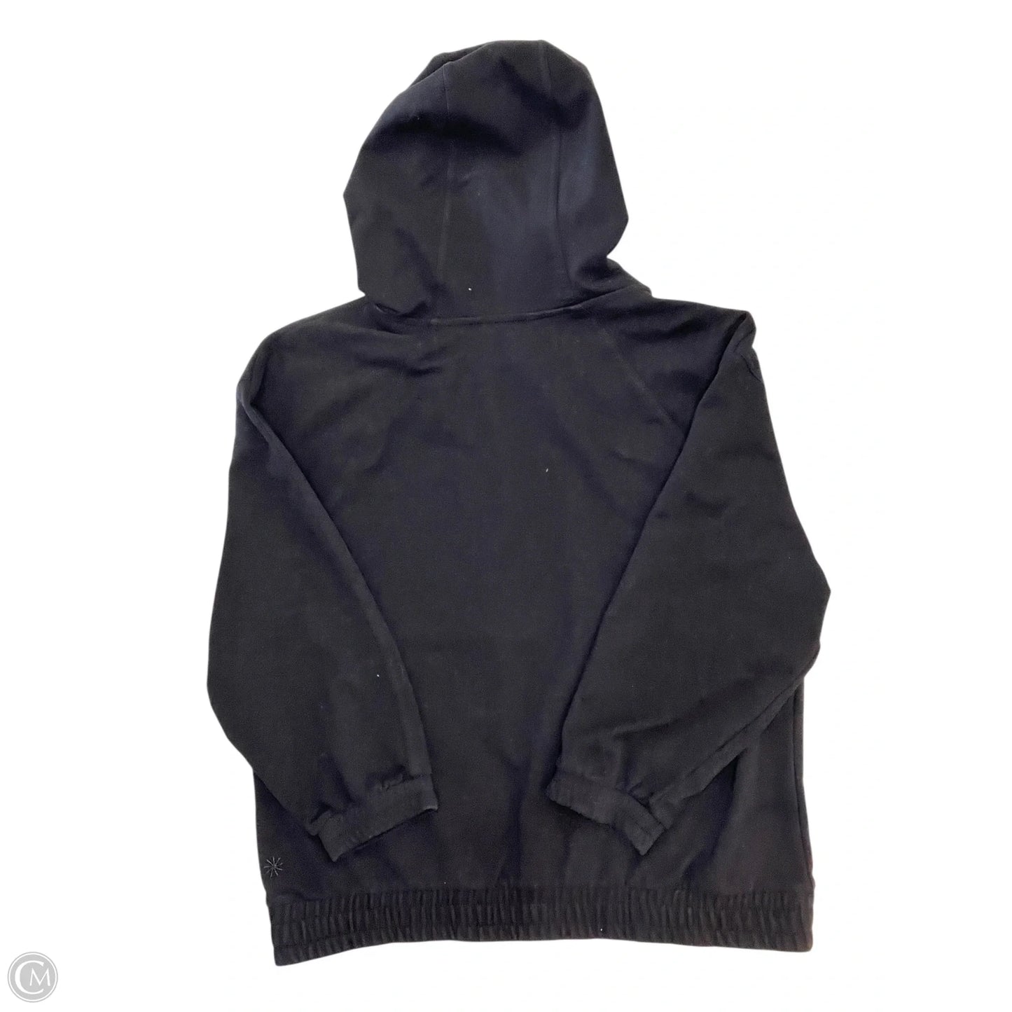Athletic Sweatshirt Hoodie By Athleta In Black, Size: M