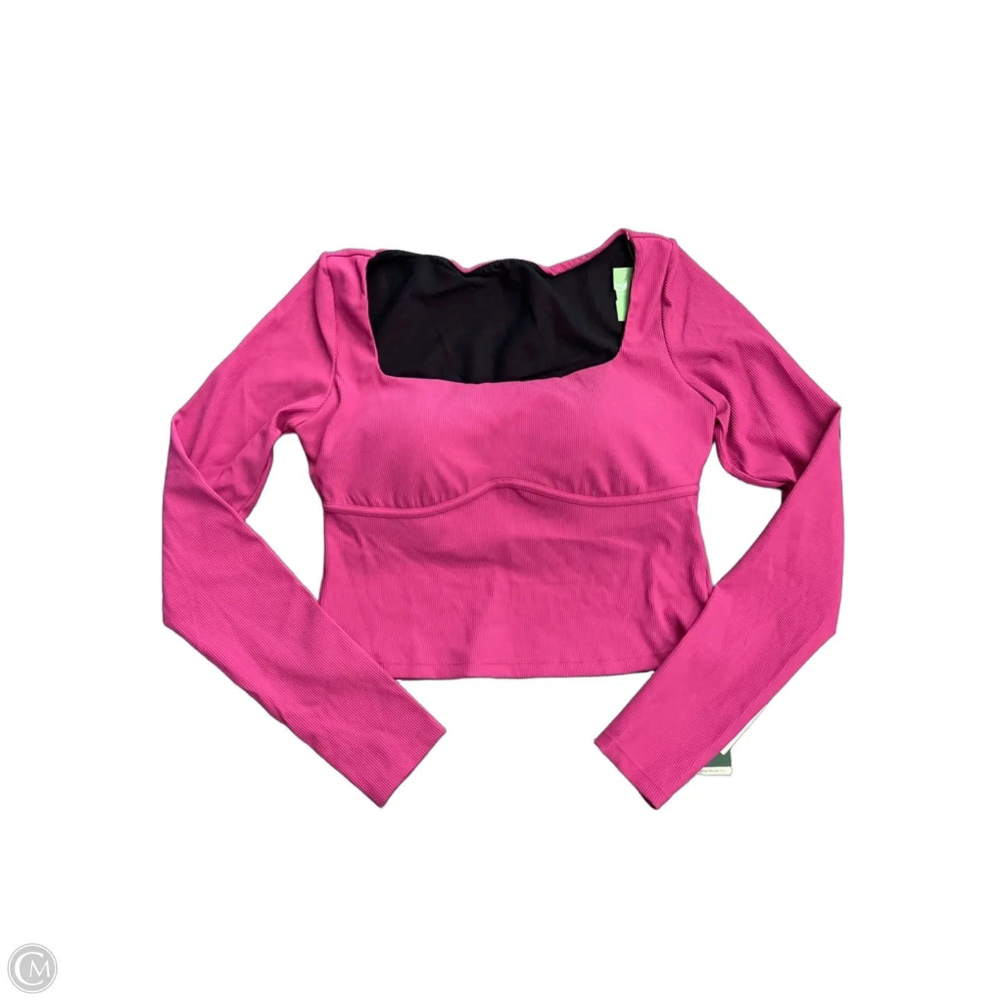 Top Long Sleeve By Halara In Pink, Size: L
