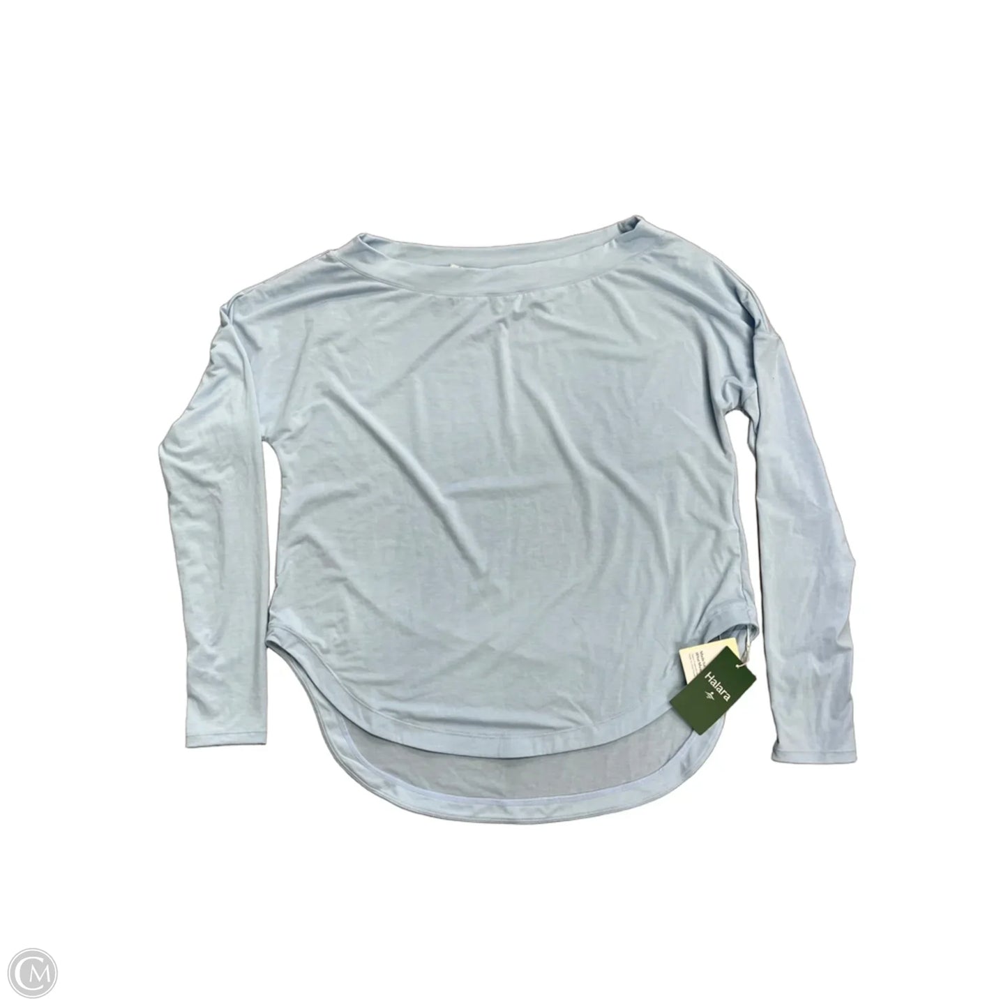 Top Long Sleeve By Halara In Blue, Size: M