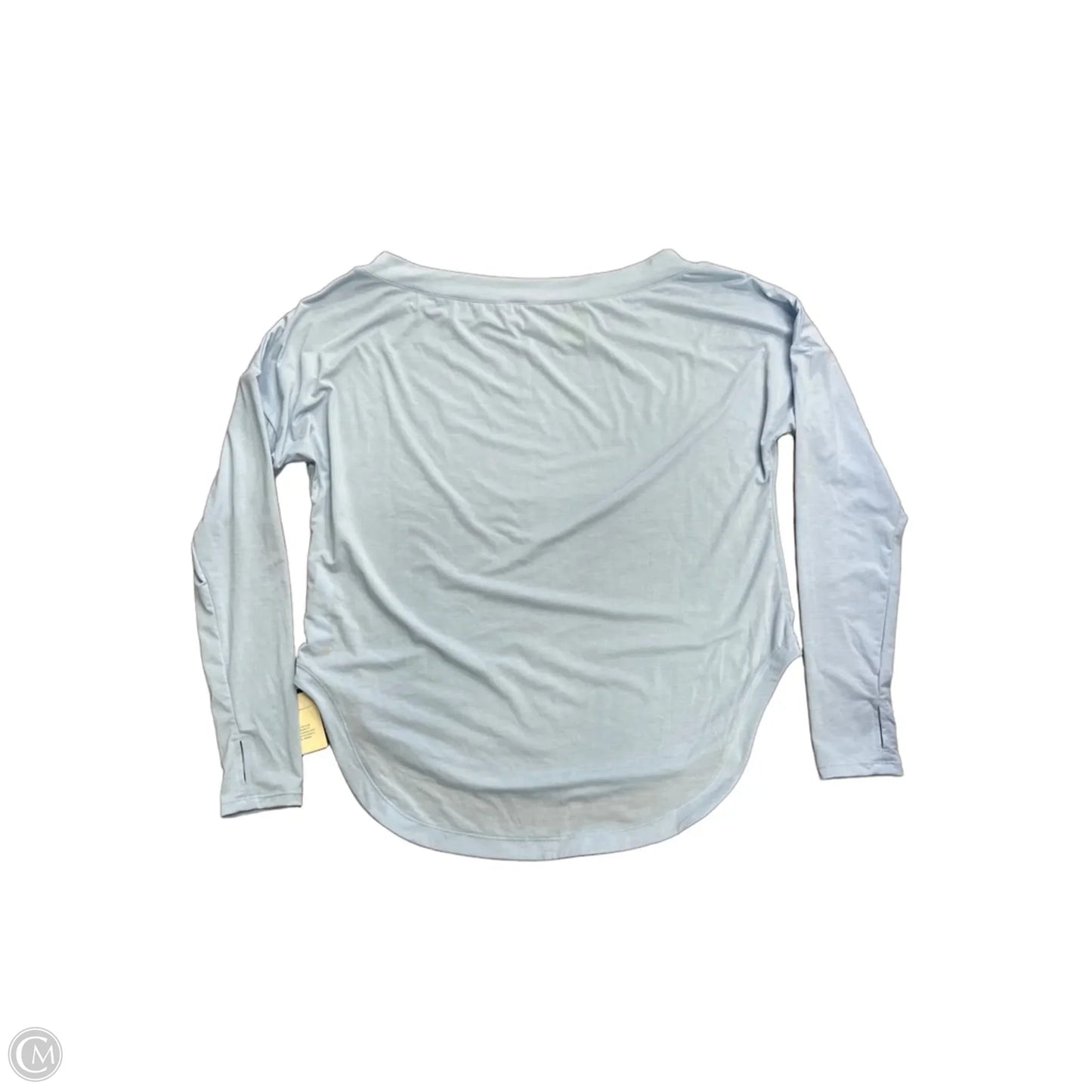 Top Long Sleeve By Halara In Blue, Size: M