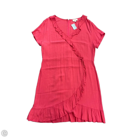 Dress Casual Short By Loft In Pink, Size: Xl