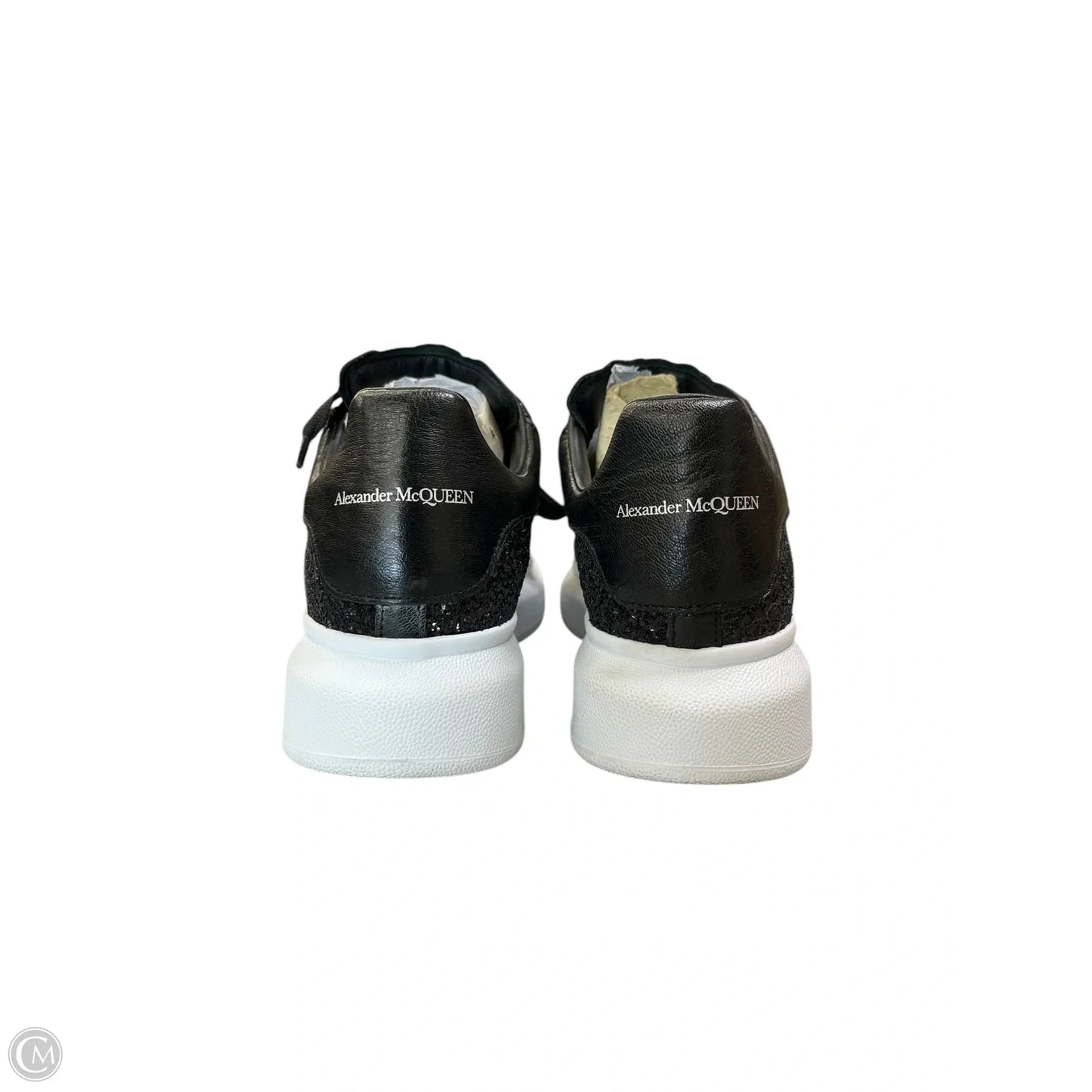 Shoes Luxury Designer By Alexander Mcqueen In Black, Size: 8