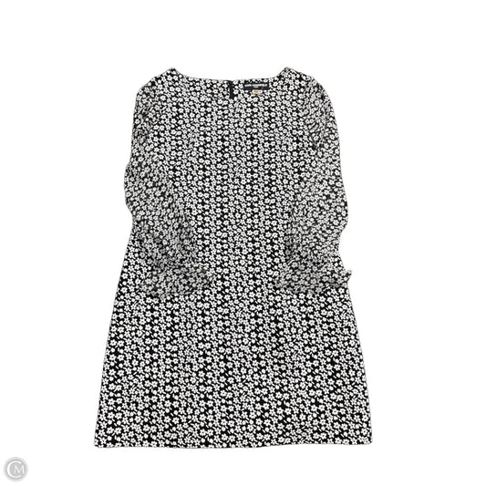 Dress Designer By Karl Lagerfeld In Black & White, Size: Xl