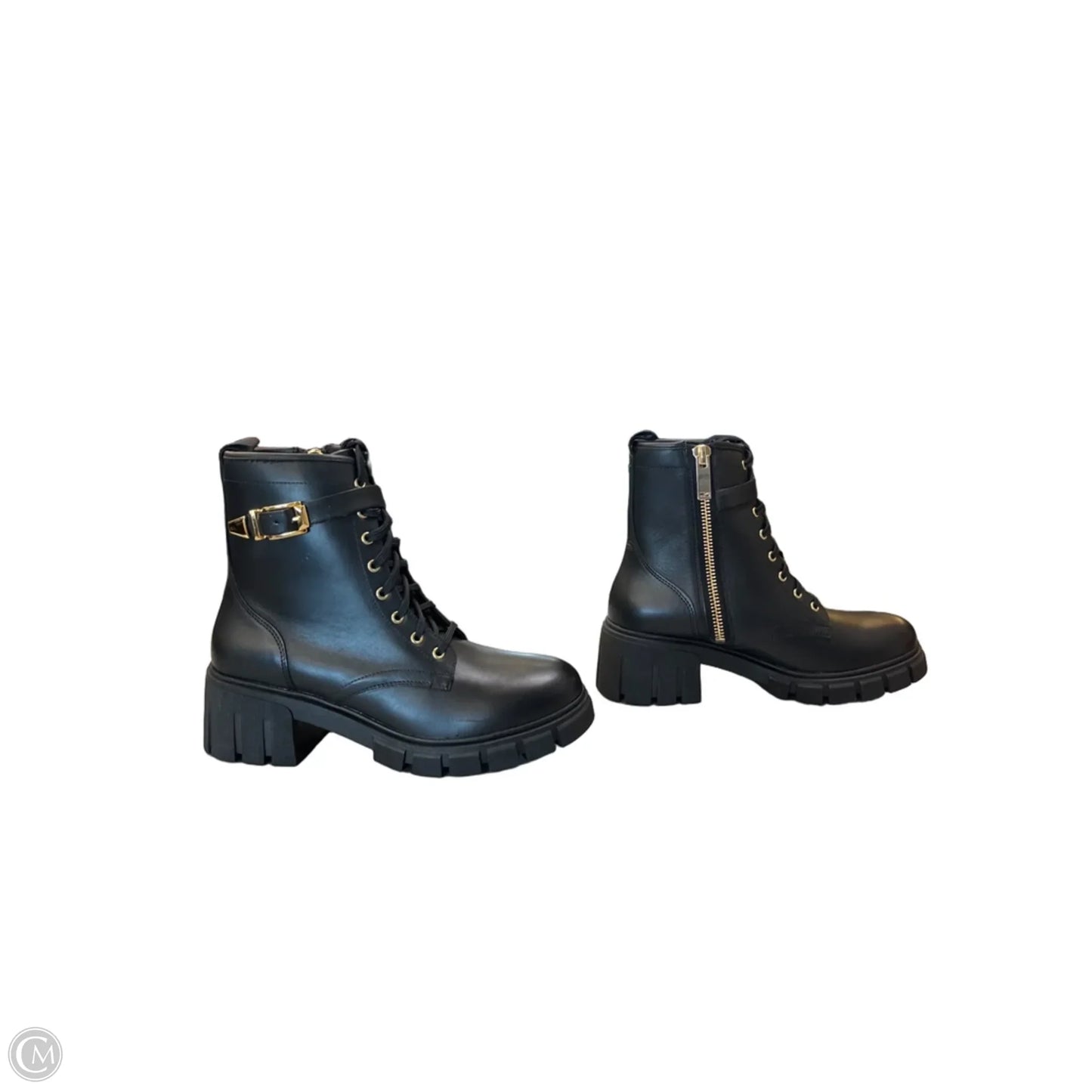 Boots Leather By Cma In Black, Size: 10.5