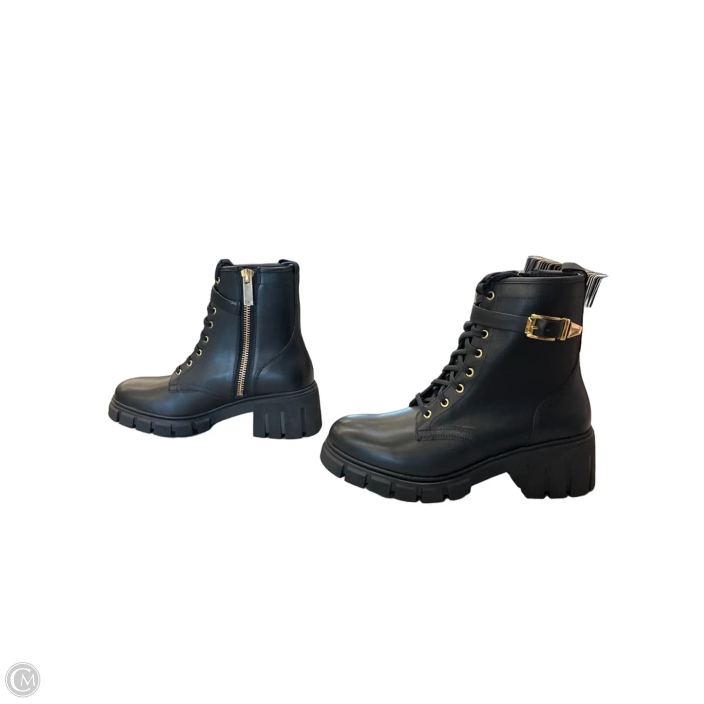 Boots Leather By Cma In Black, Size: 10.5