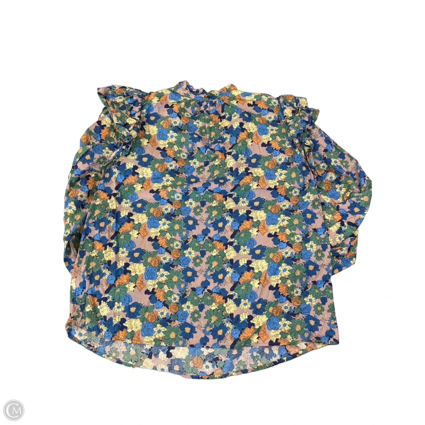 Blouse Sleeveless By Jodifl In Floral Print, Size: L