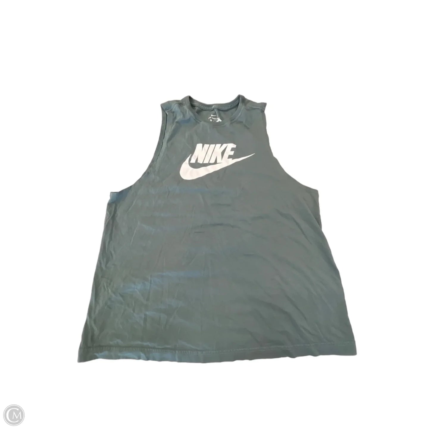 Athletic Tank Top By Nike Apparel In Green, Size: Xl