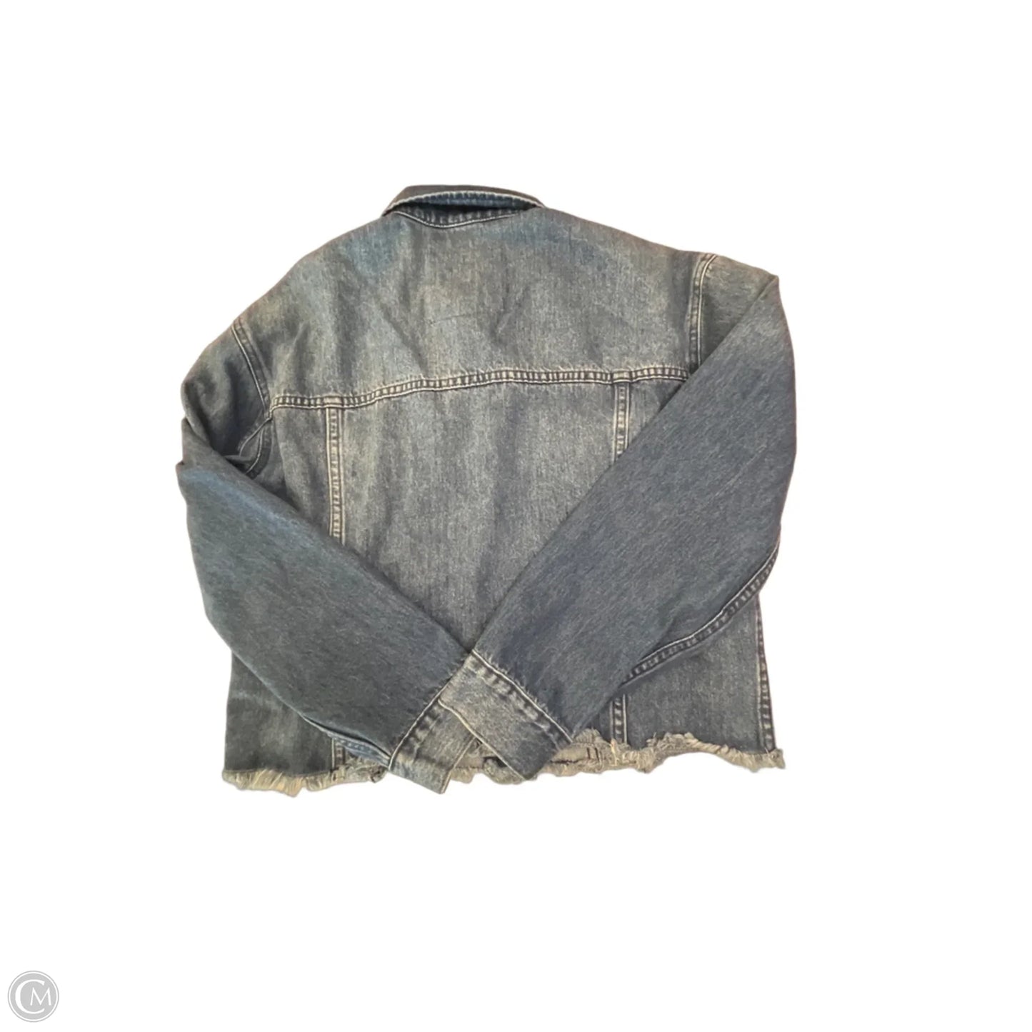 Jacket Denim By Michael By Michael Kors In Blue Denim, Size: M