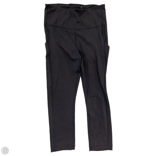 Athletic Leggings By Athleta In Black, Size: S
