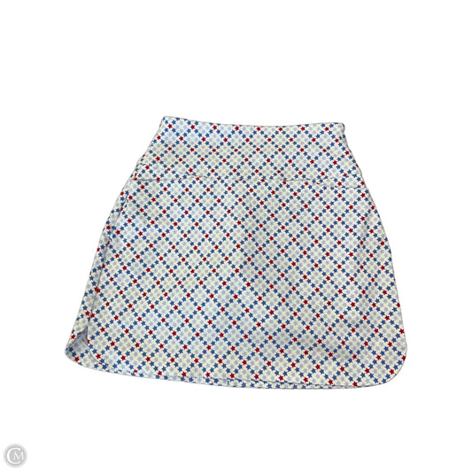 Athletic Skort By Lady Hagen In Blue Red & White, Size: Xs