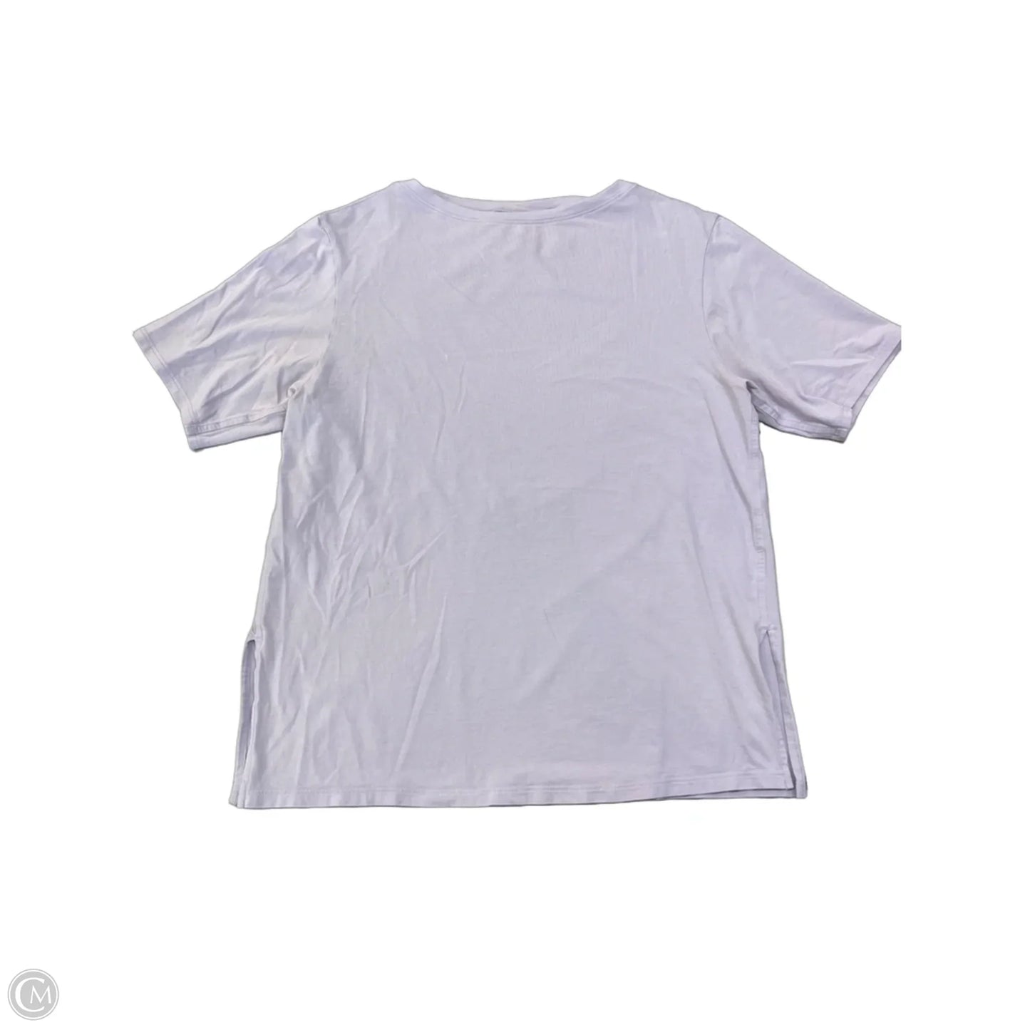 Athletic Top Short Sleeve By Lululemon In Purple, Size: S