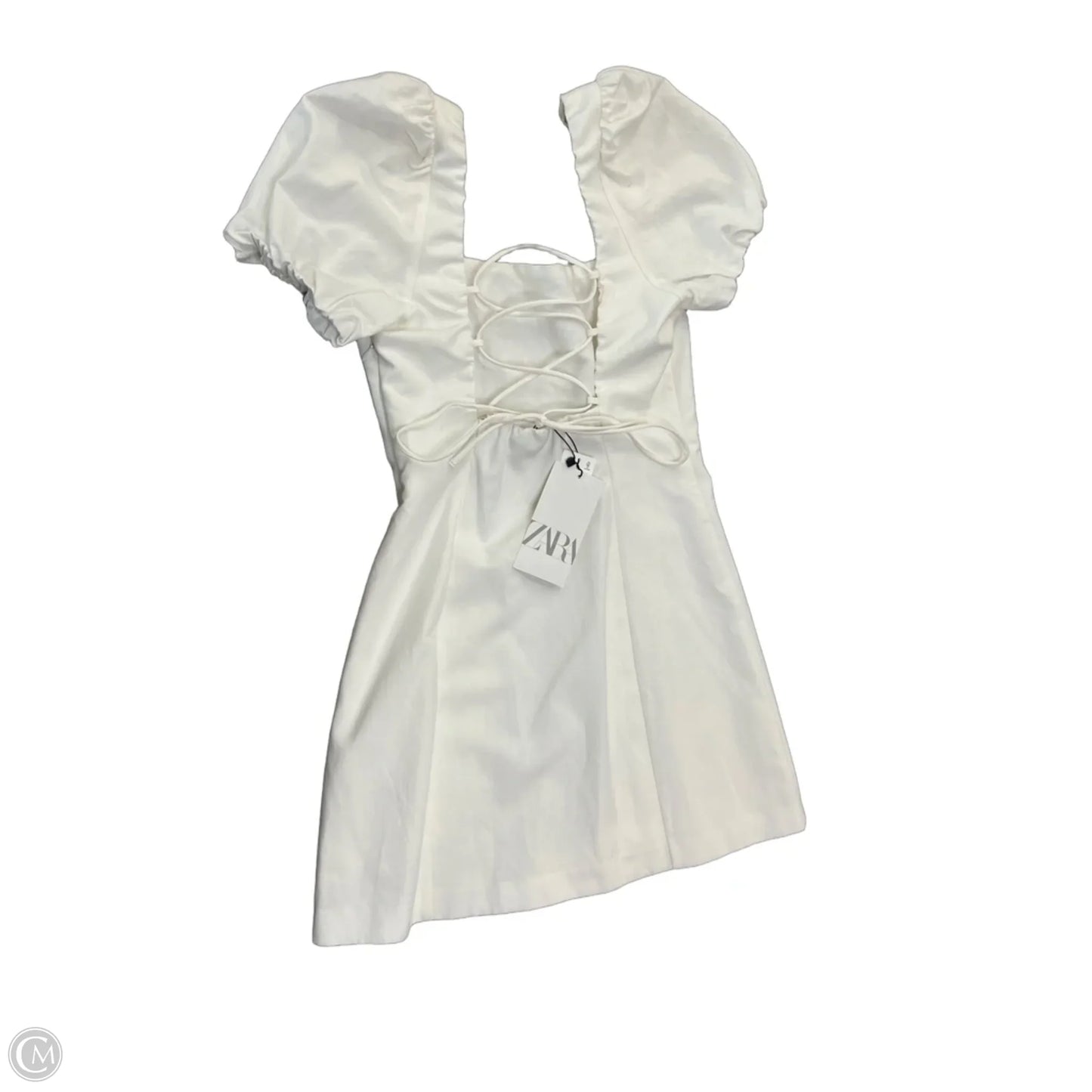 Dress Casual Short By Zara In White, Size: S