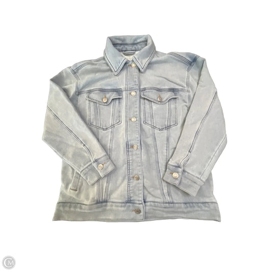 Jacket Denim By Z Supply In Blue Denim, Size: Xs