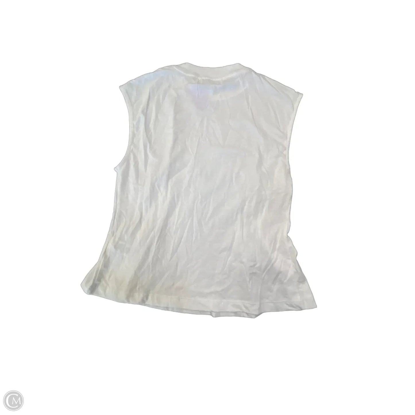 Top Sleeveless By Nation In White, Size: Xs