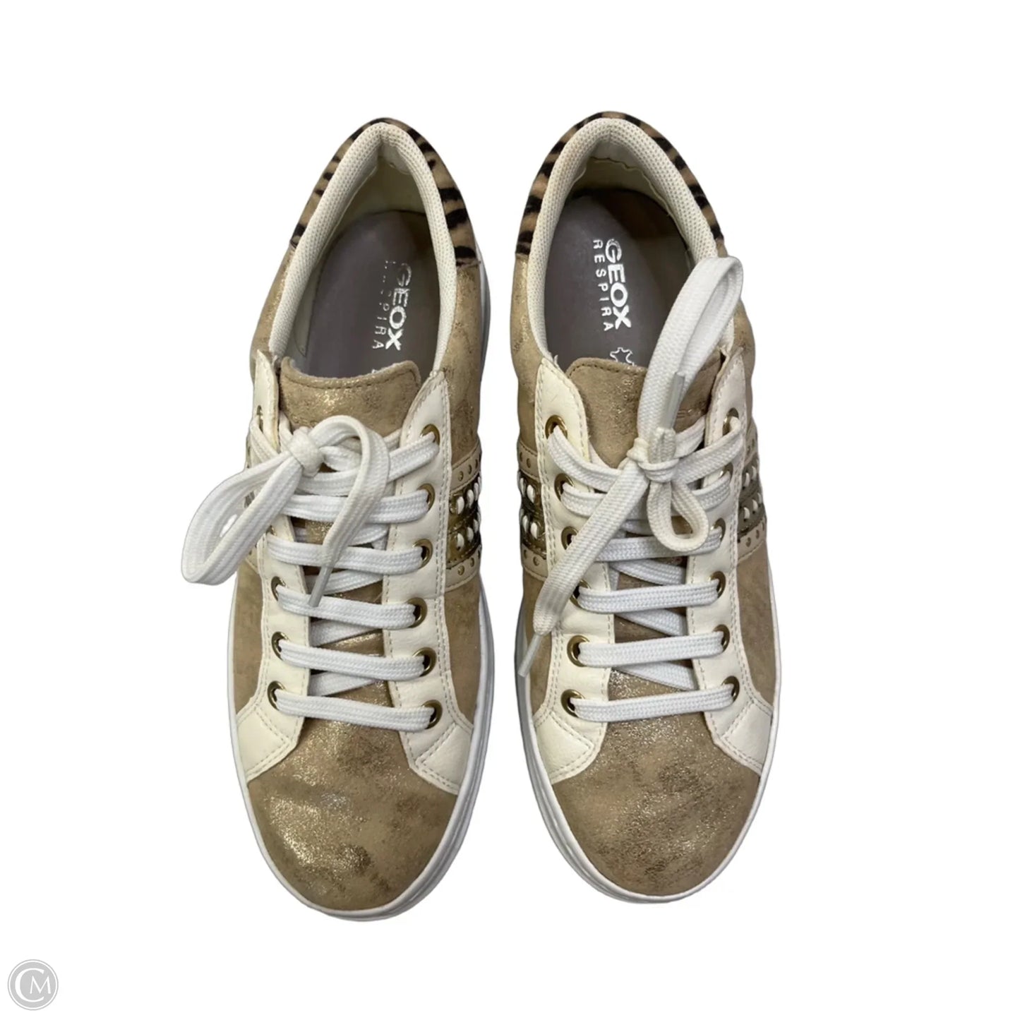 Shoes Sneakers By Geox Shoes In Gold, Size: 8