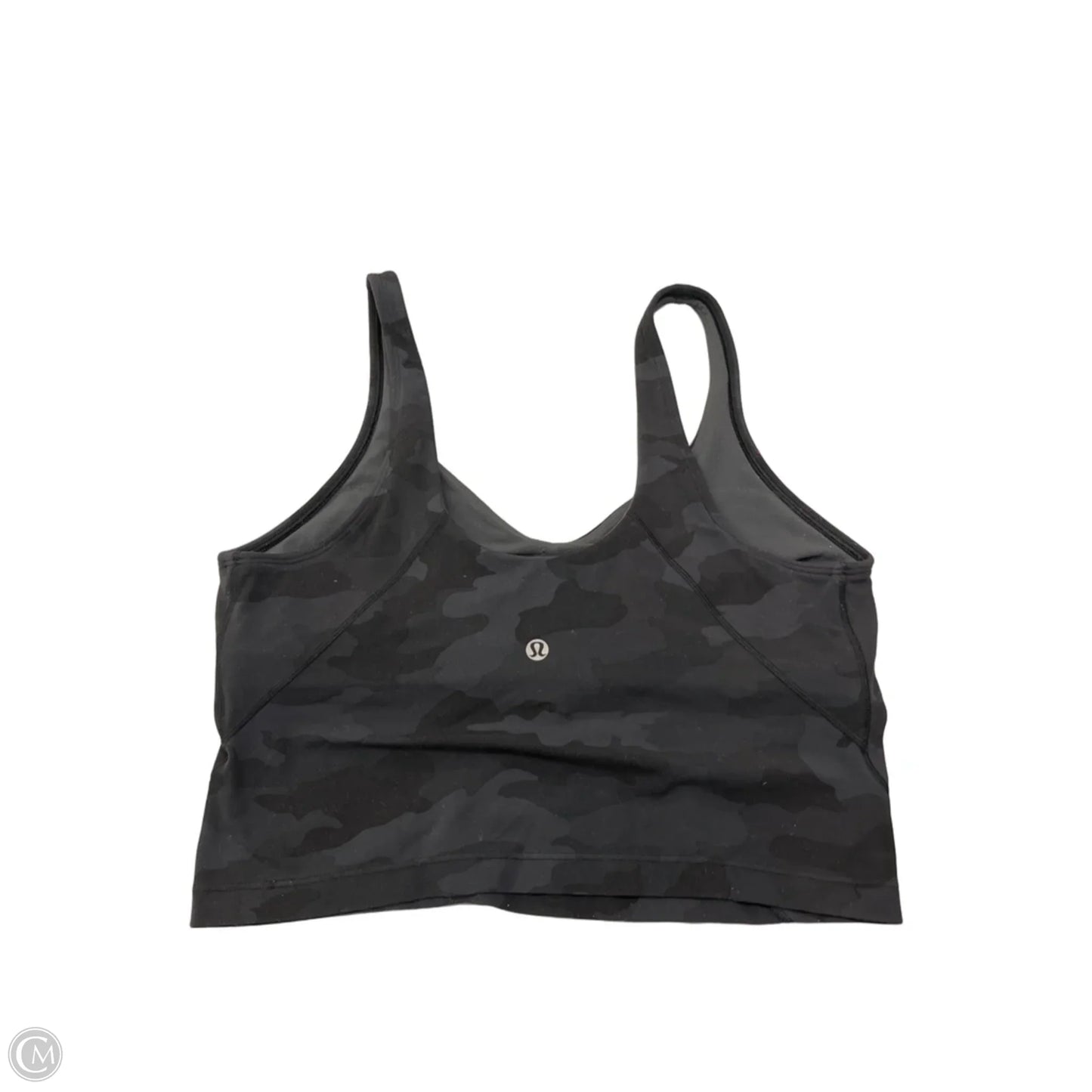 Athletic Tank Top By Lululemon In Grey, Size: M