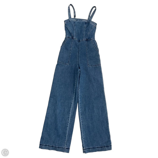 Jumpsuit By Hollister In Blue Denim, Size: Xs