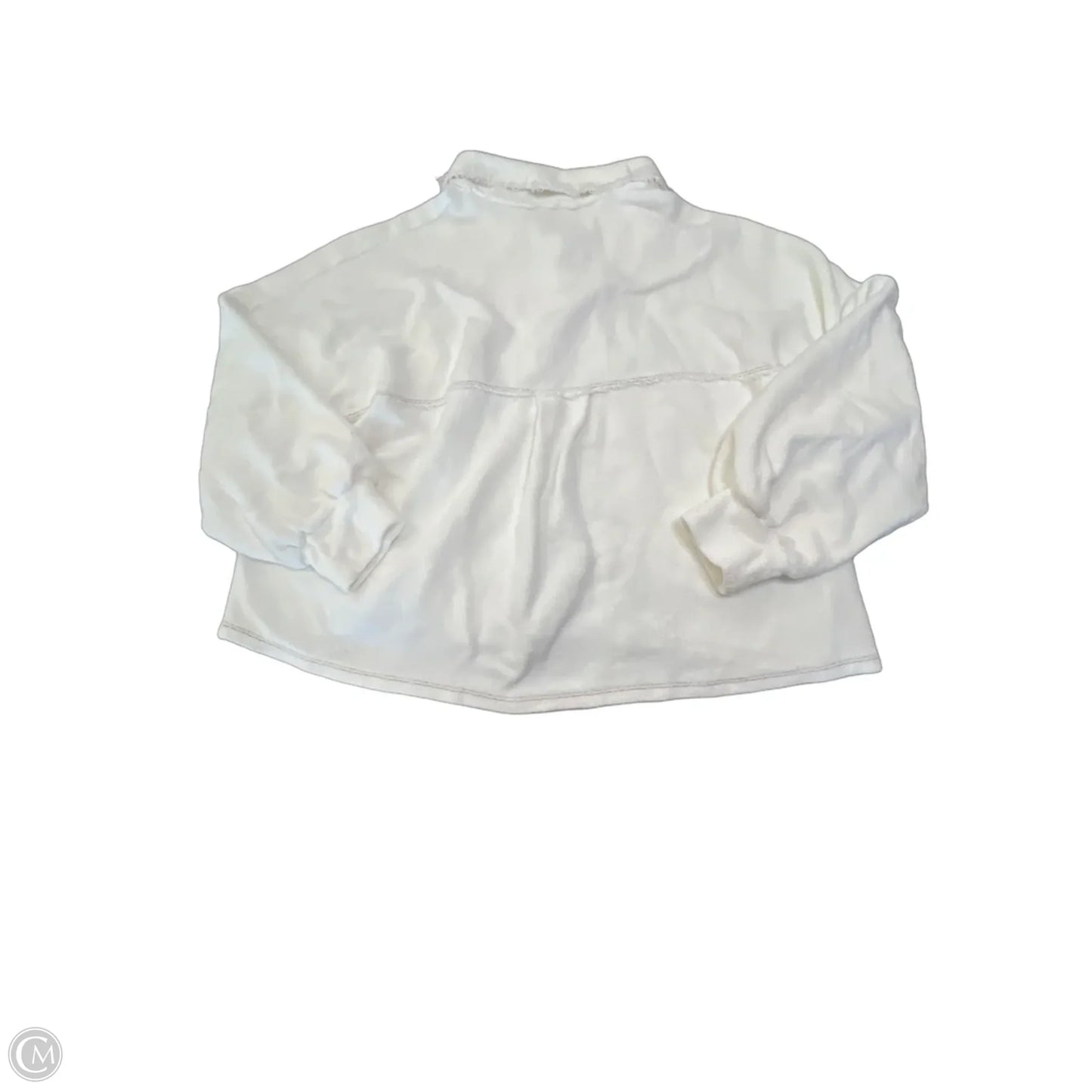 Jacket Shirt By Bucketlist In White, Size: L