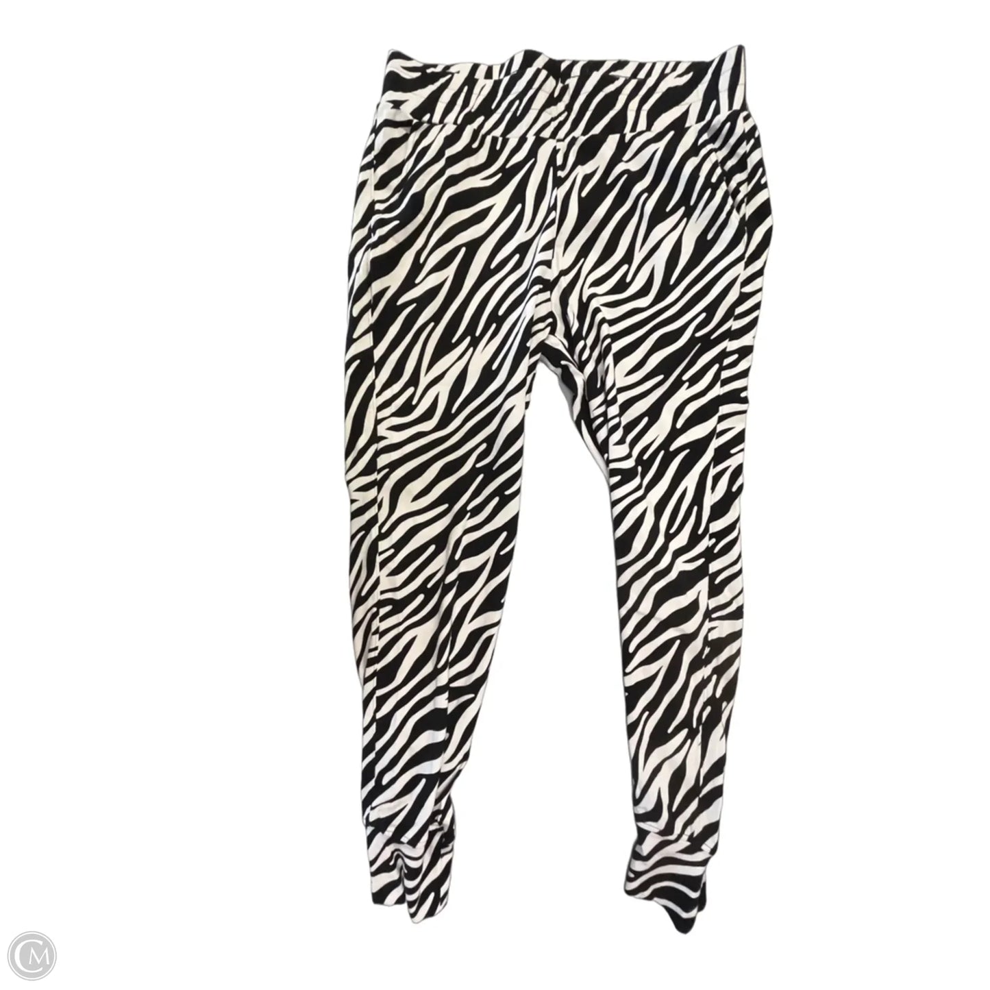 Pants Joggers By Cabi In Black & White, Size: M