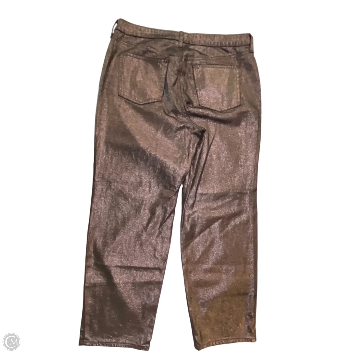 Jeans Wide Leg By Old Navy In Brown Denim, Size: 16
