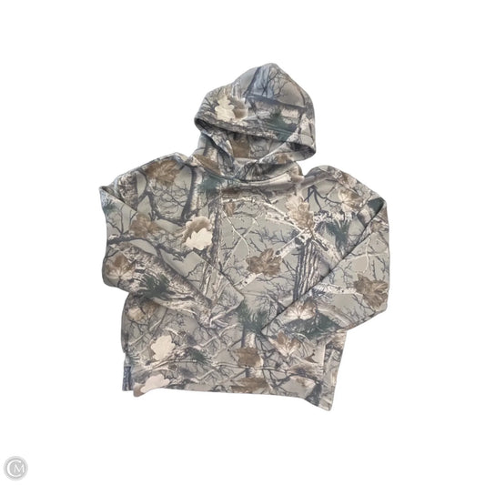 Sweatshirt Hoodie By Hollister In Camouflage Print, Size: M
