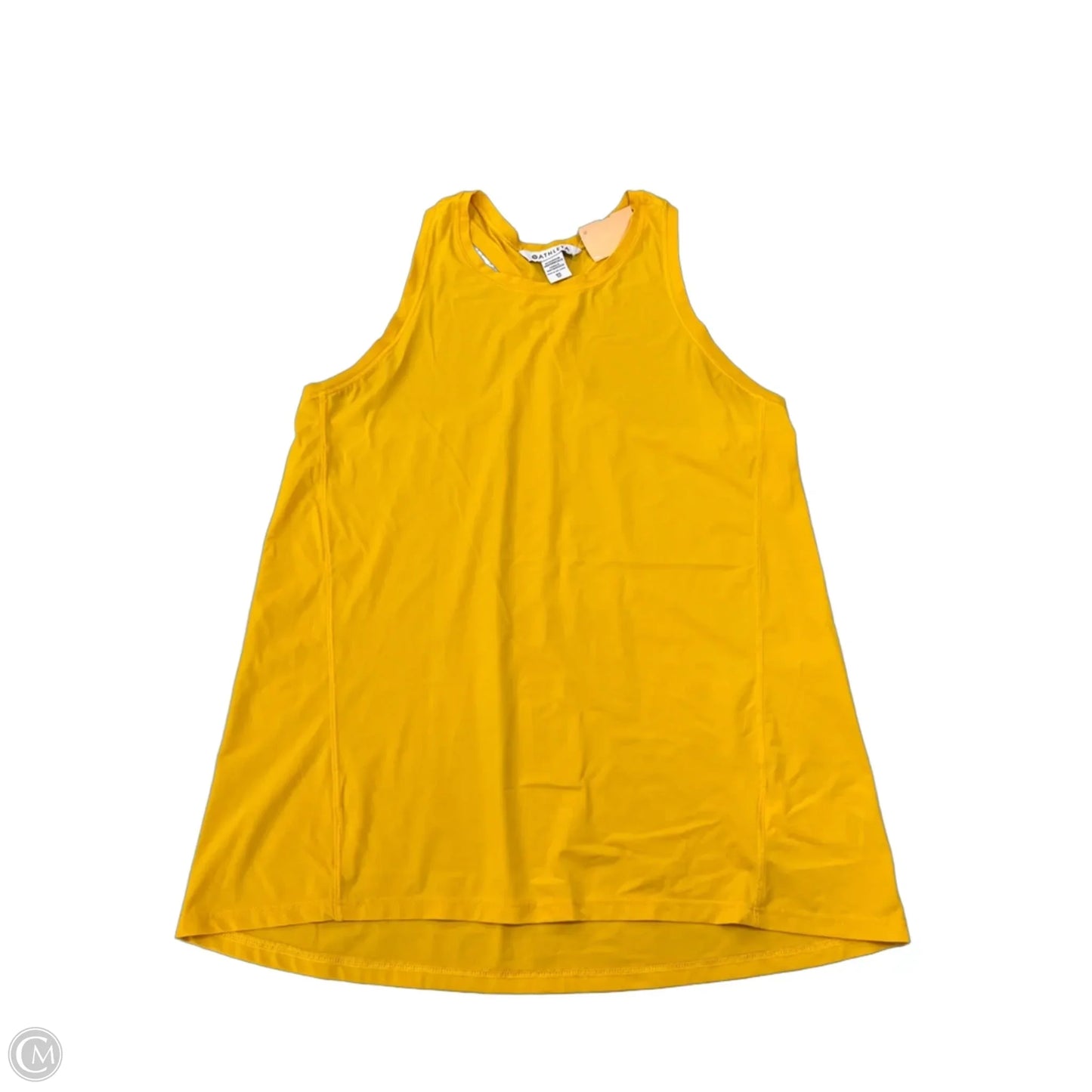 Athletic Tank Top By Athleta In Yellow, Size: Xs