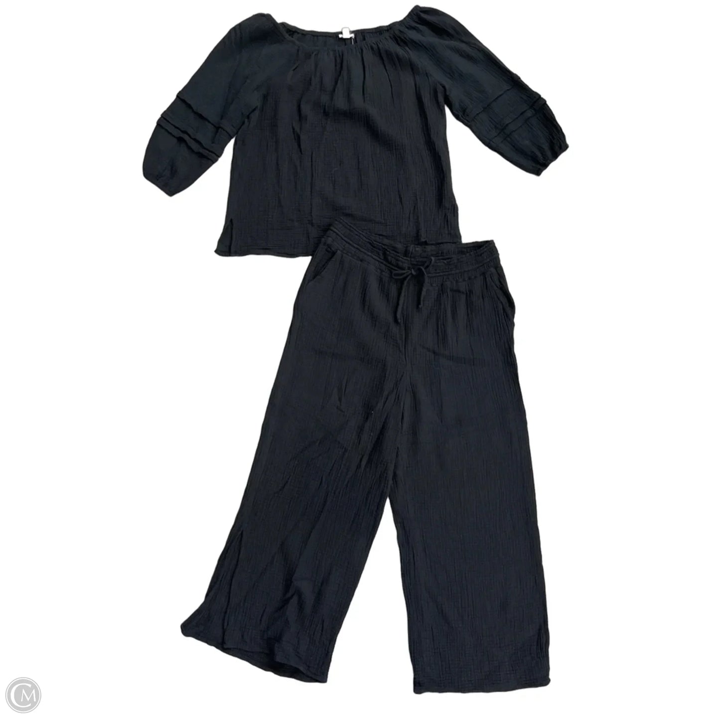 Pants Set 2pc By Tribal In Black, Size: L