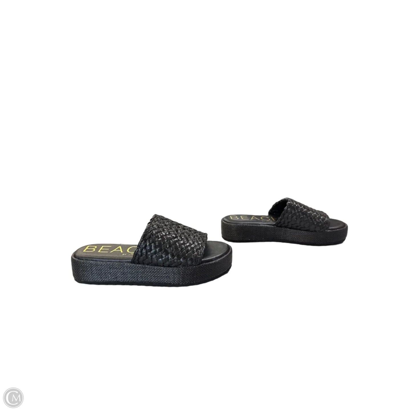 Sandals Heels Platform By Matisse In Black, Size: 7