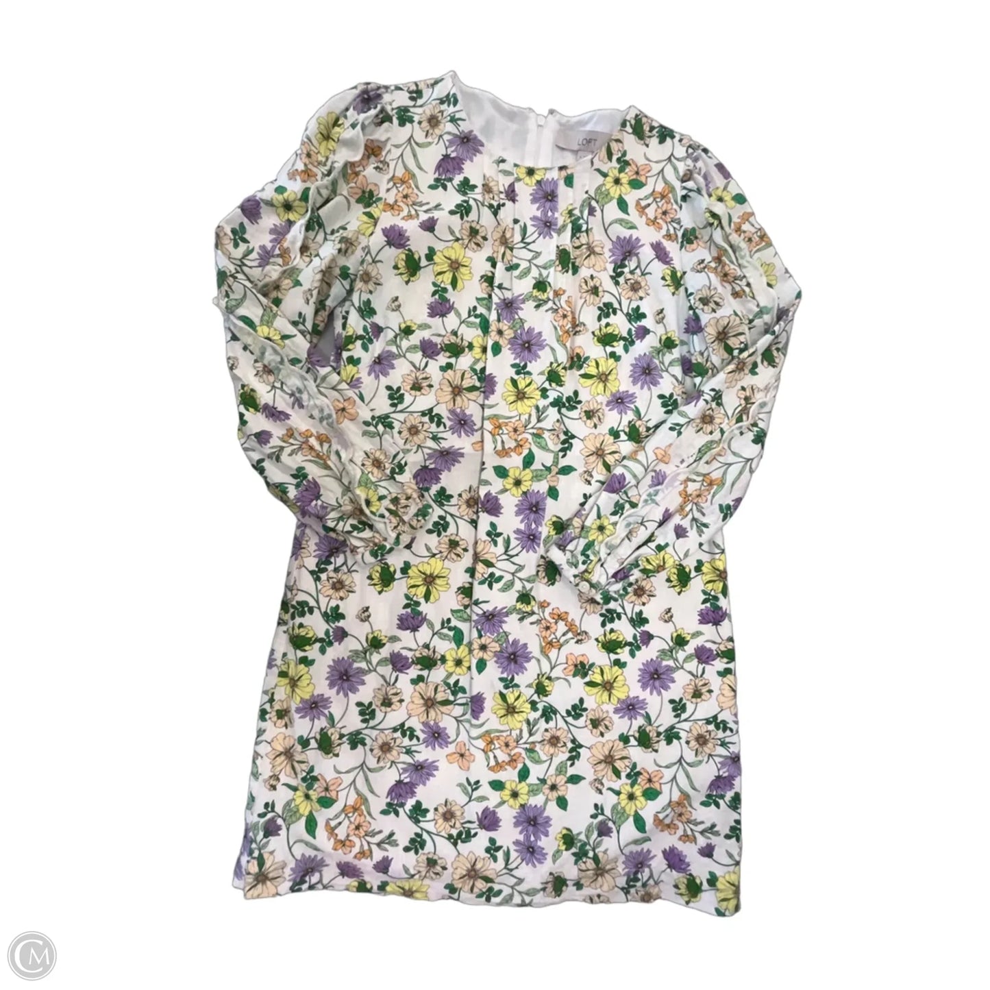 Dress Casual Short By Loft In Cream, Size: S