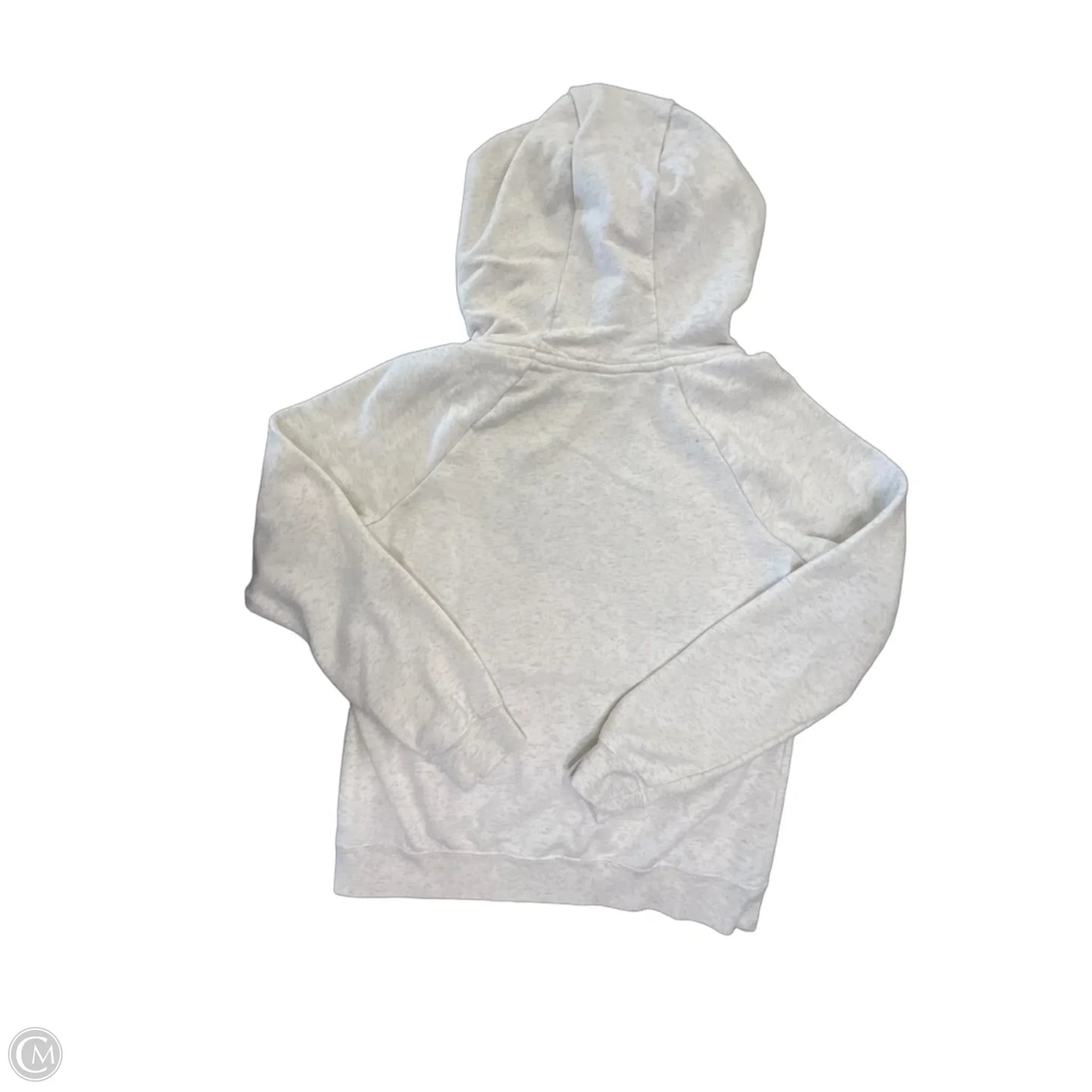 Athletic Sweatshirt Hoodie By Nike Apparel In Grey, Size: S