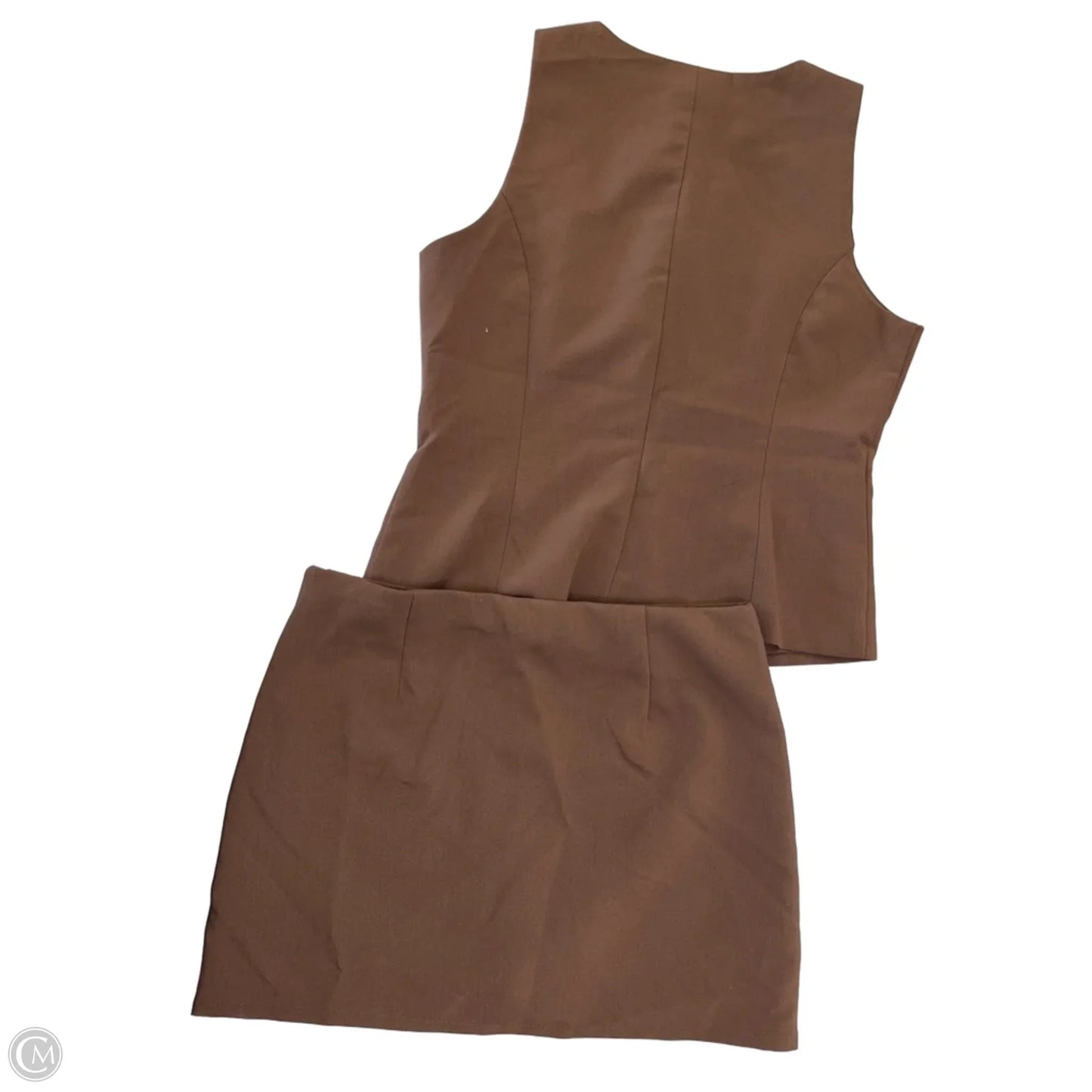 Skirt Set 2pc By Sincerely Jules In Brown, Size: M