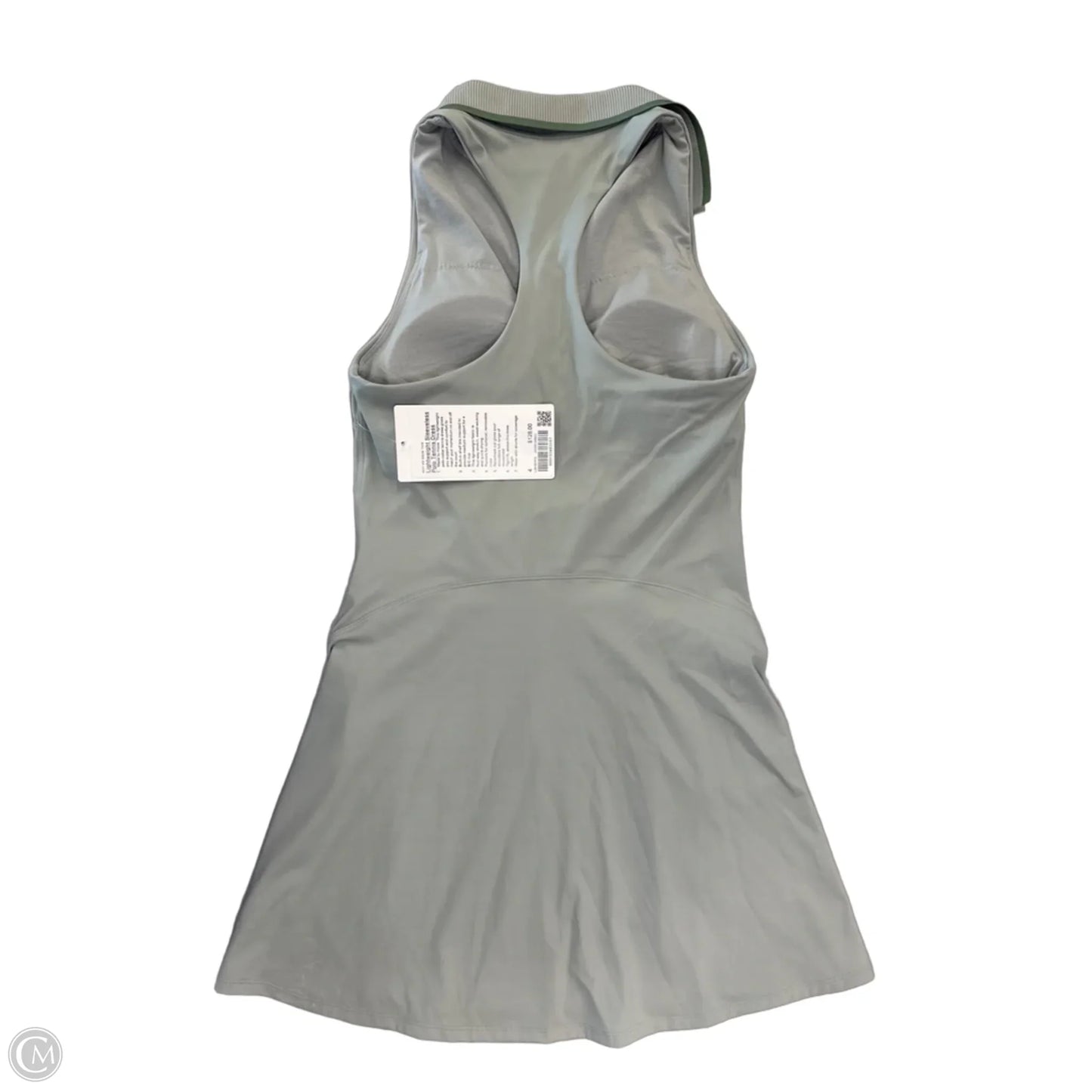 Athletic Dress By Lululemon In Green, Size: S