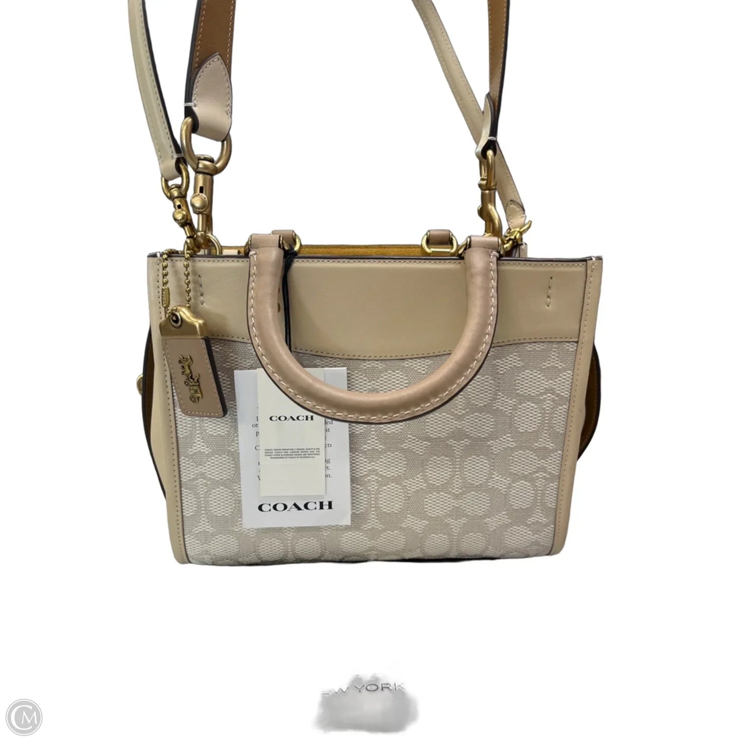 Crossbody Designer By Coach, Size: Medium