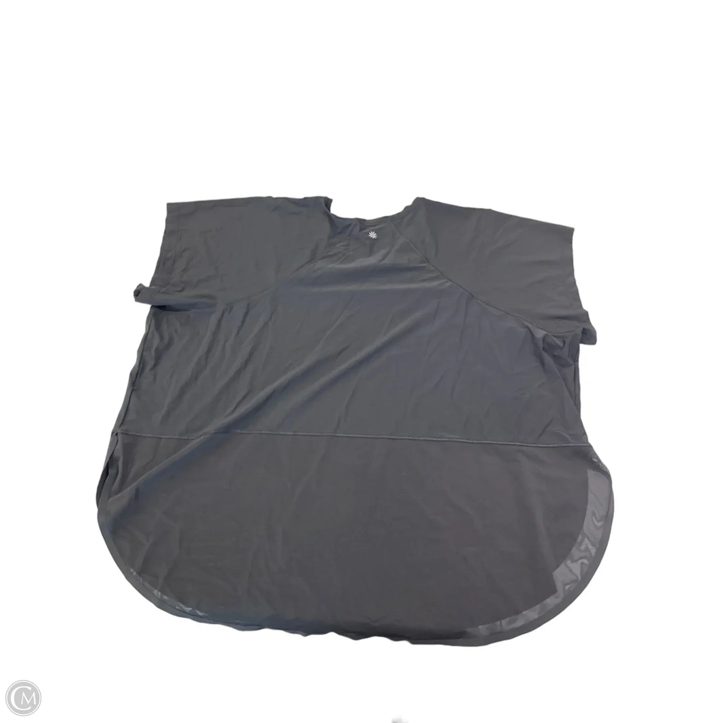 Athletic Top Short Sleeve By Athleta In Black, Size: 3x