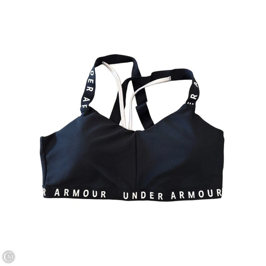 Athletic Bra By Under Armour In Black, Size: Xl
